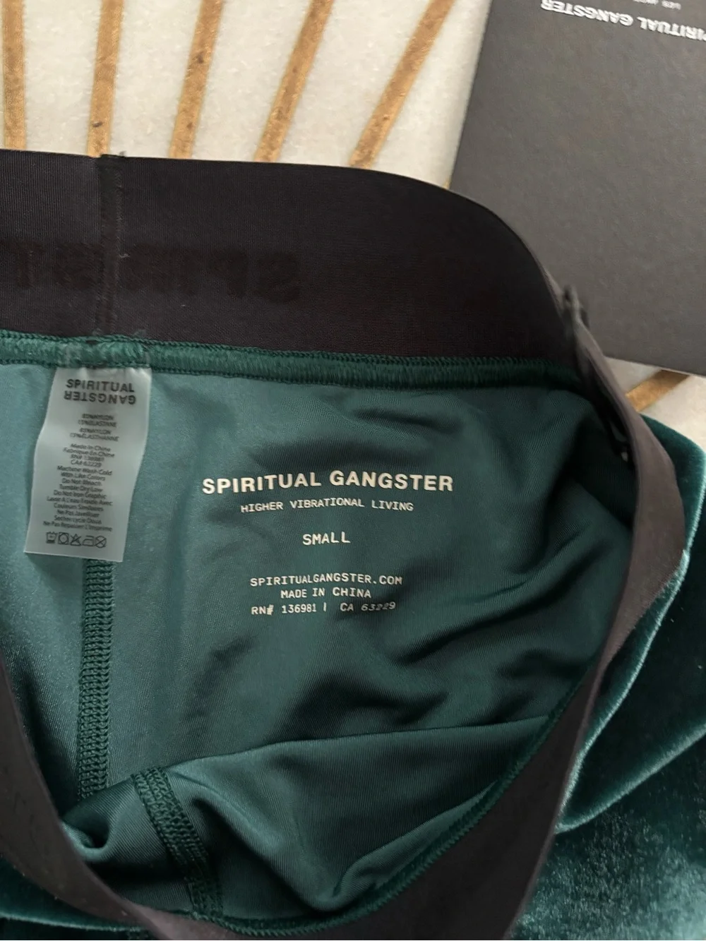 NWT Spiritual Gangster Matching Velour Set